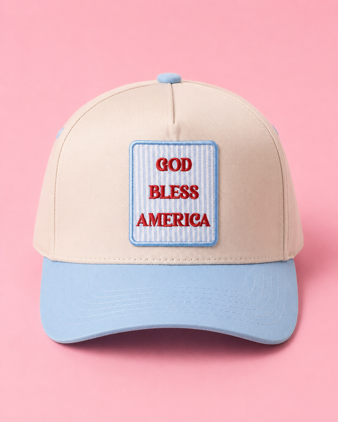God Bless America Trucker Hat