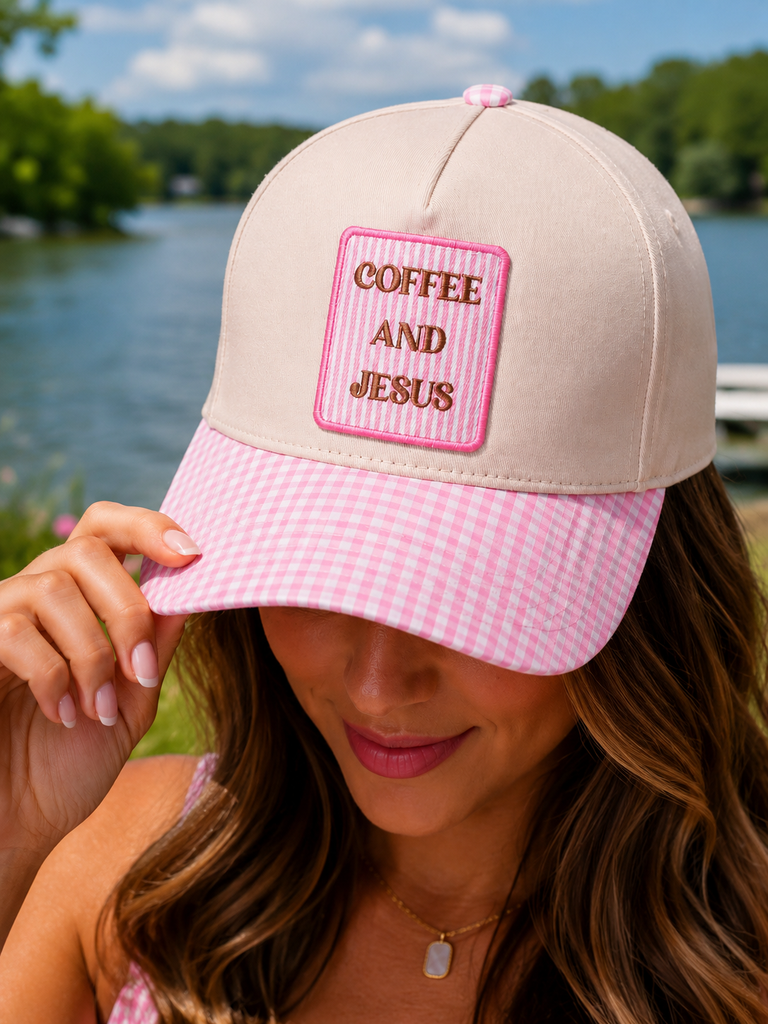 Coffee & Jesus Trucker Hat