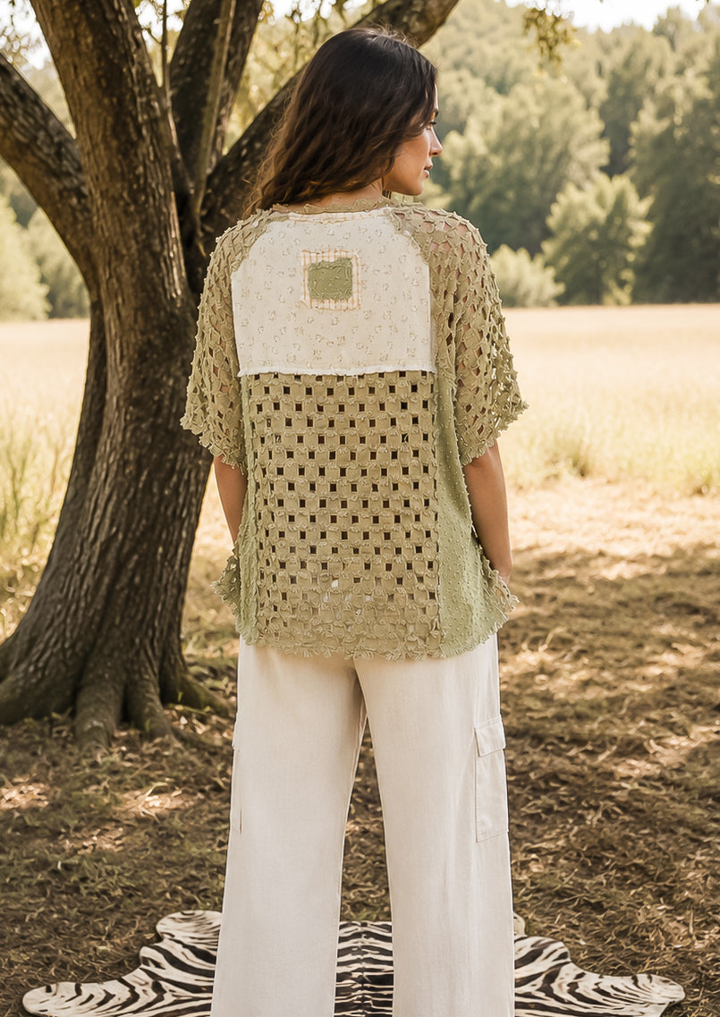 Wild Sage Boho Top