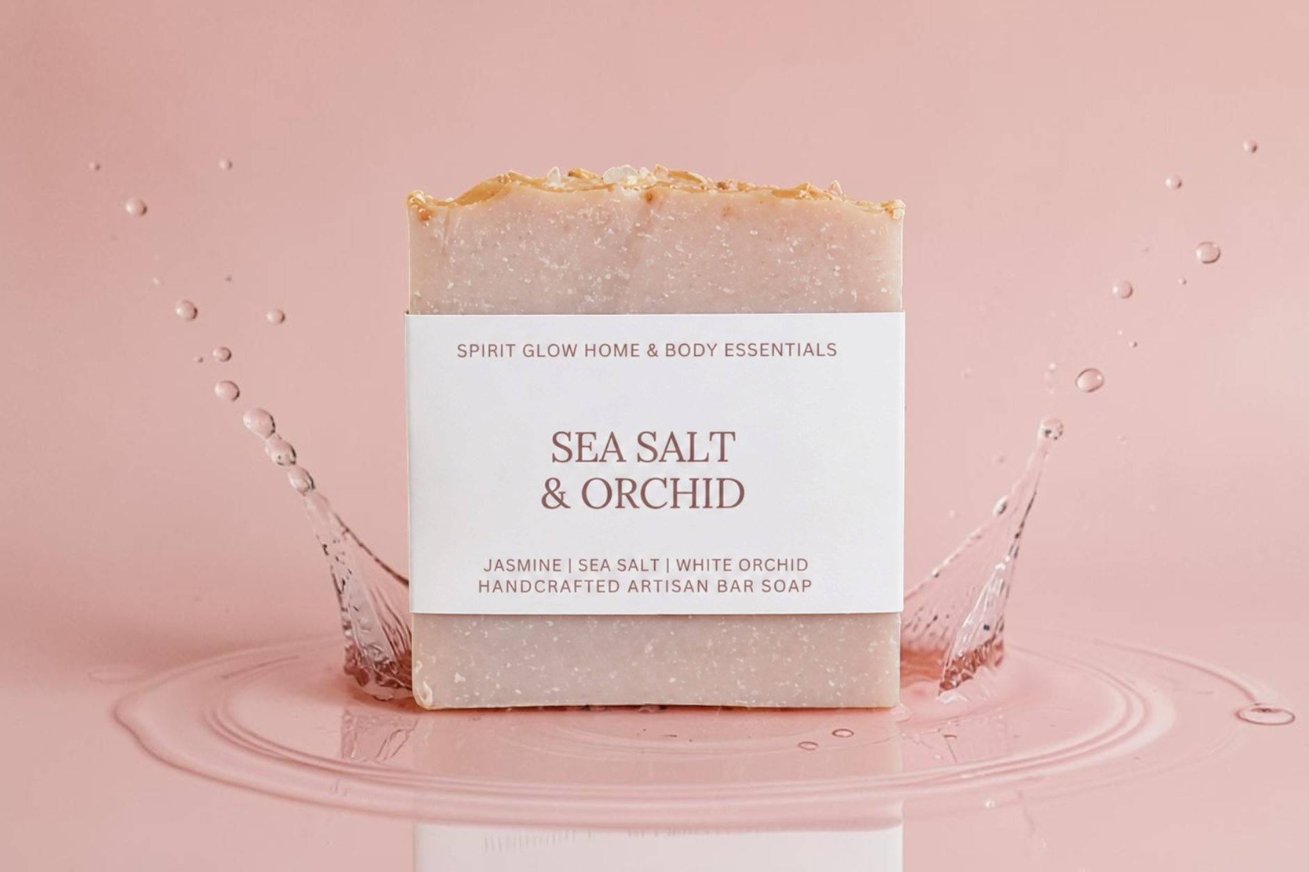 Sea Salt & Orchid- Soap Bar